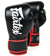 FairTex 20111 Боксерские перчатки Fairtex BGV14 Черные фото